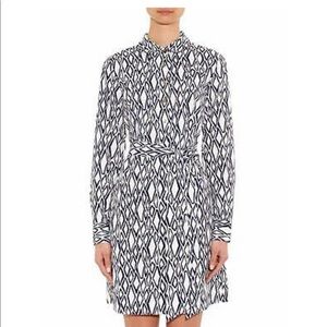 DVF Diane von Furstenberg Taffy Cotton Shirt Dress